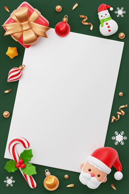 Fondo de estandarte en blanco de ventas verticales de Navidad