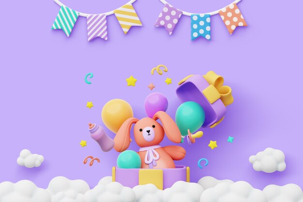 Fondo de maternidad y baby shower