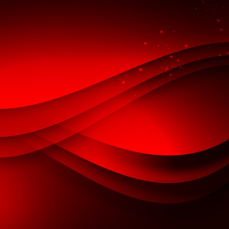 PSD gratuito fondo ondulado rojo