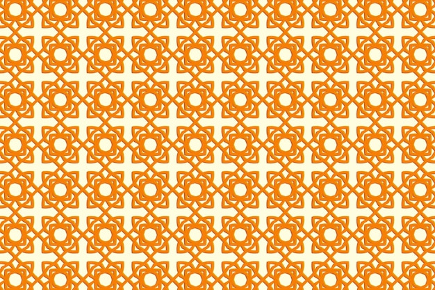 Fondo de patrón árabe ornamento islámico textura de forma 3d geométrica color tradicional árabe se puede cambiar