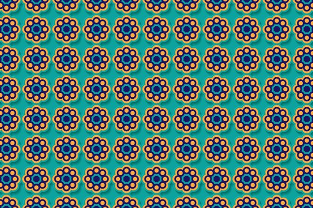 Fondo de patrón árabe ornamento islámico