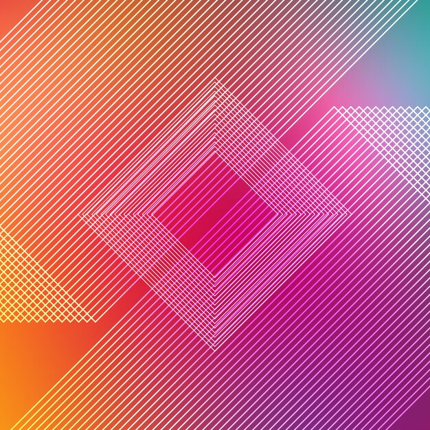 Fondo con rayas multicolor