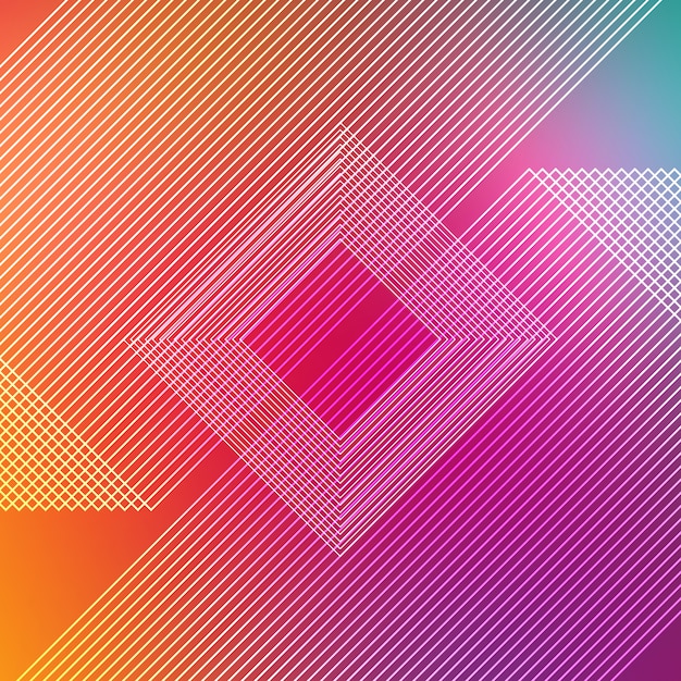 Fondo con rayas multicolor