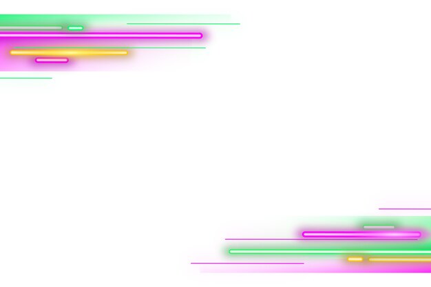 Fondo de señal de neón aislado