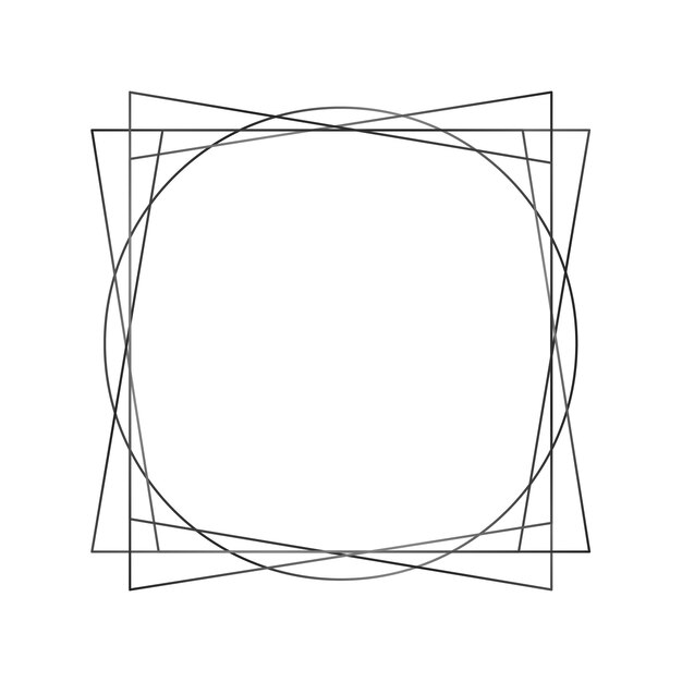 Forma de círculo negro