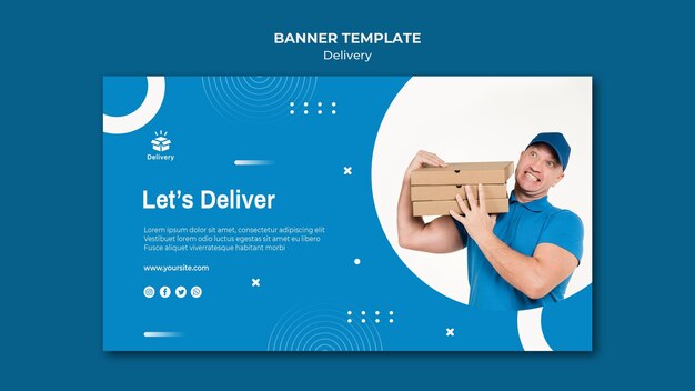 Forniamo il concetto di modello di banner