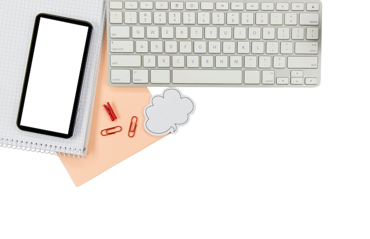 PSD gratuito forniture per ufficio isolate