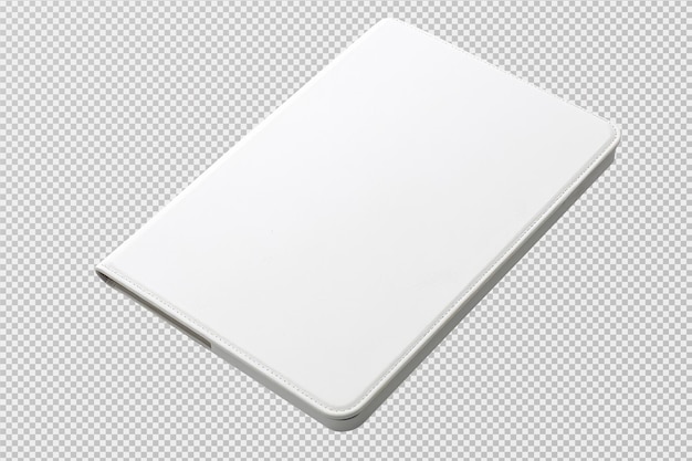 PSD gratuito foto de una funda de tableta pro en blanco aislada sobre fondo transparente