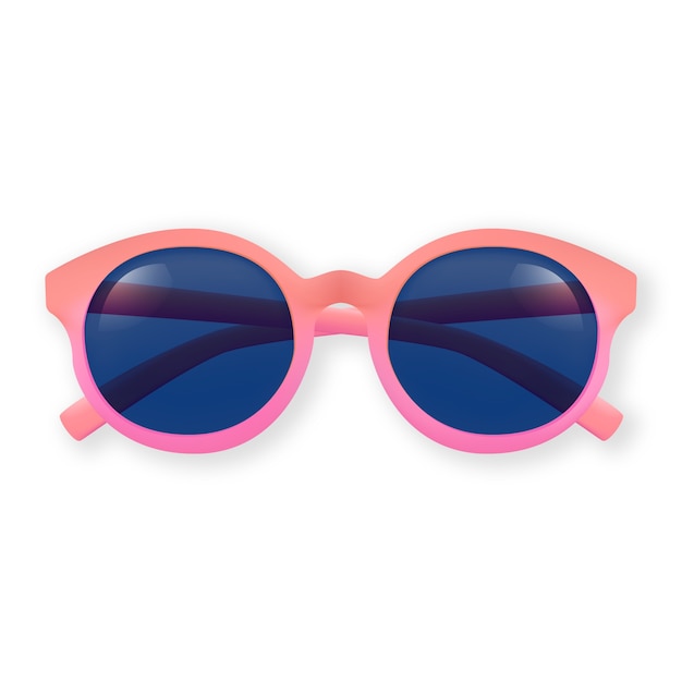 Gafas de sol artículo aislado