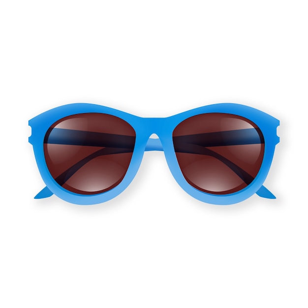 Gafas de sol artículo aislado