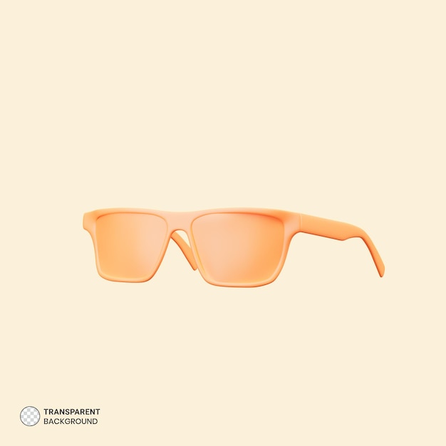 PSD gratuito gafas de sol, icono, aislado, 3d, render, ilustración