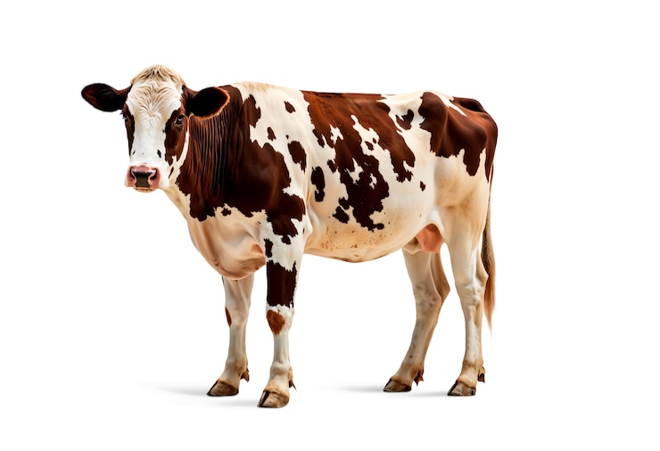 PSD Gratis gambar sapi yang indah