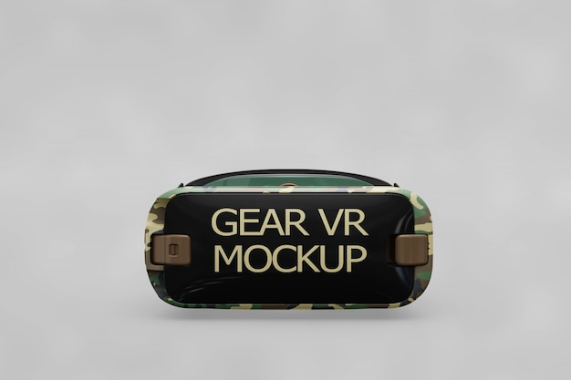 Gratis PSD gear vr mockup