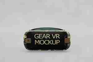 Gratis PSD gear vr mockup