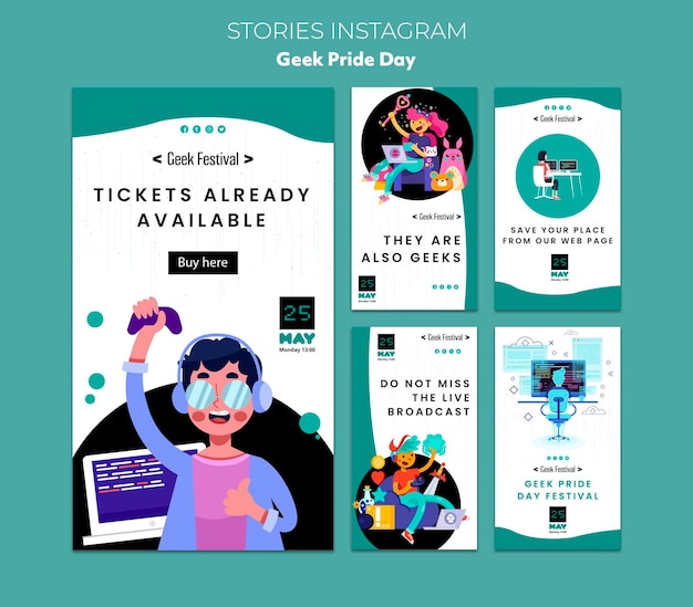 Geek pride day historias de instagram