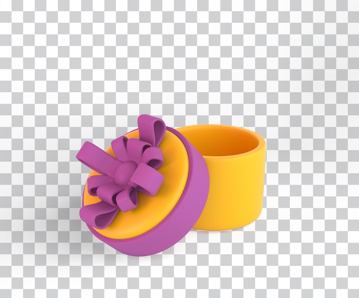 Gratis PSD geschenkdoos linkerkant