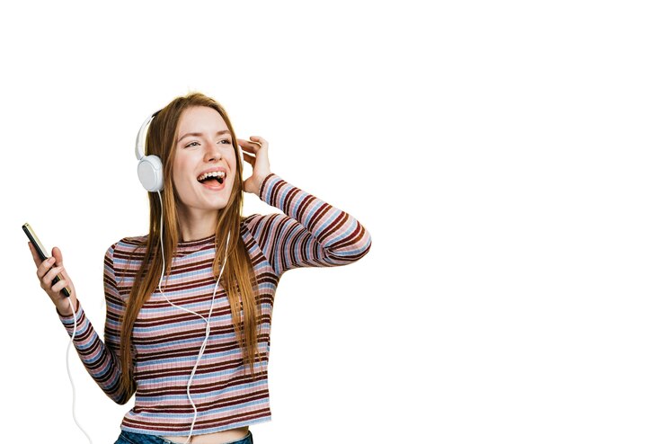 PSD gratuito gesturing espressivo della donna