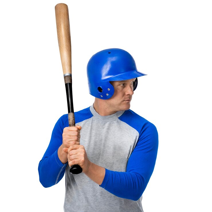 PSD gratuito giocatore di baseball isolato