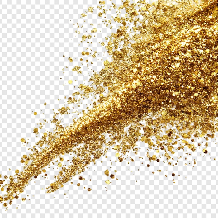 PSD gratuito glitter d'oro scintilla una consistenza lussuosa