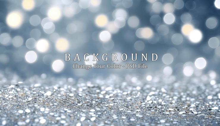 PSD Gratis glitter vintage lights background gold generative ai