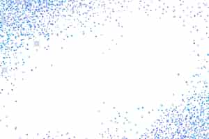 Gratis PSD glitterrand geïsoleerd