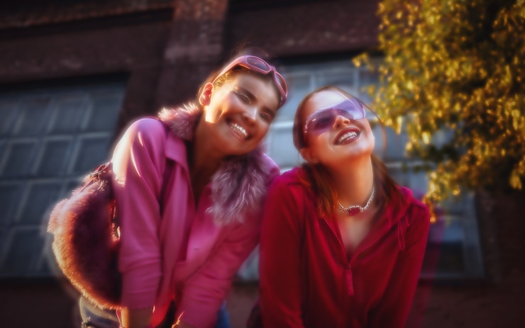 Gratis PSD glow foto-effect