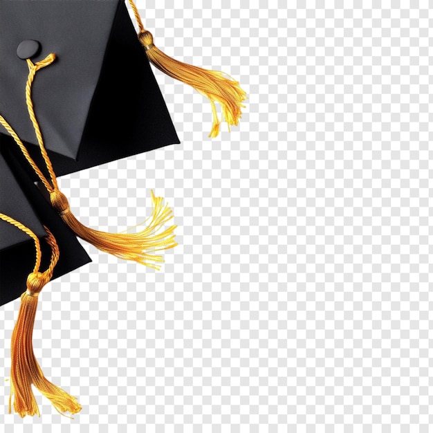 Los gorros y gorras de graduación celebran los logros académicos