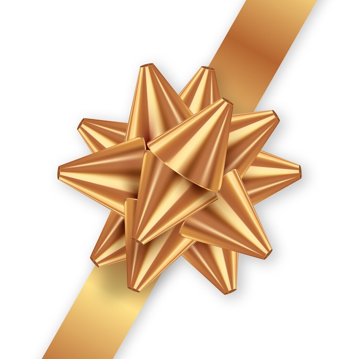 Gratis PSD gouden viering ontwerpelementen