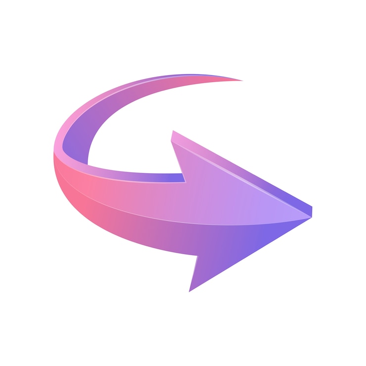 PSD Gratis gradient arrows design
