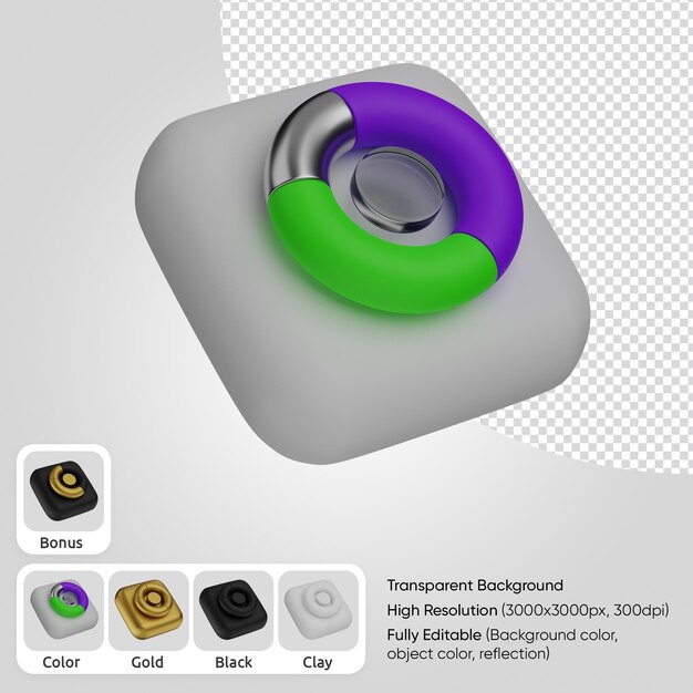 gráfico circular 3d