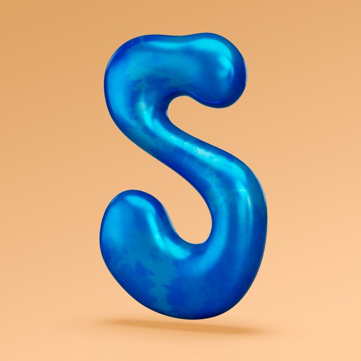 Gratis PSD groovy icoon alfabet weergave