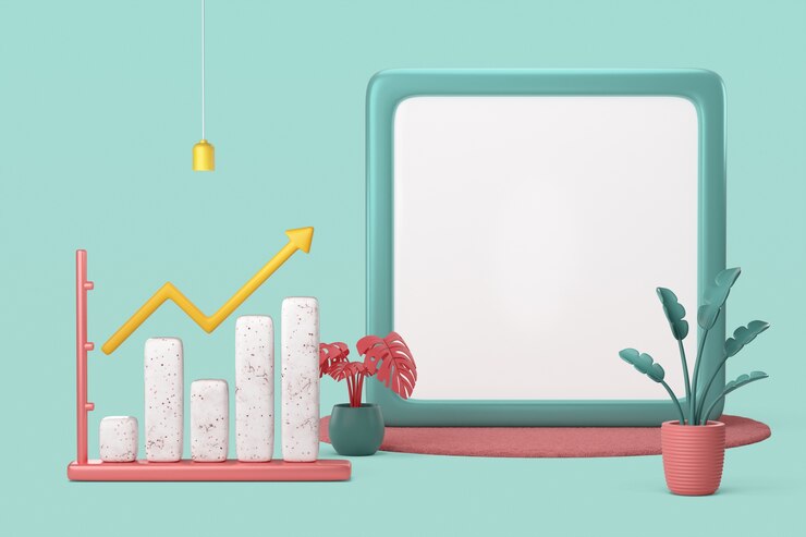 PSD Gratis growth chart