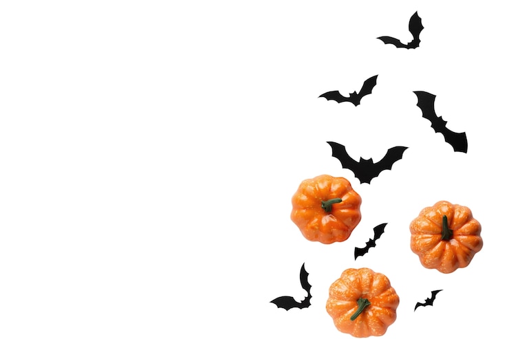 PSD Gratis halloween items isolated