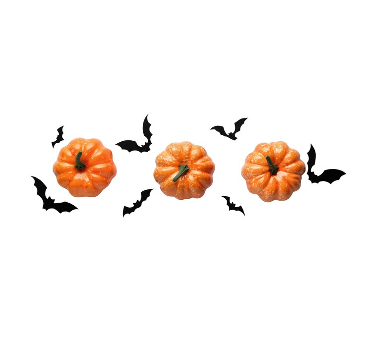PSD Gratis halloween items isolated