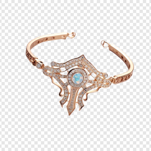 Gratis PSD hamsa armband sieraden geïsoleerd op transparante achtergrond