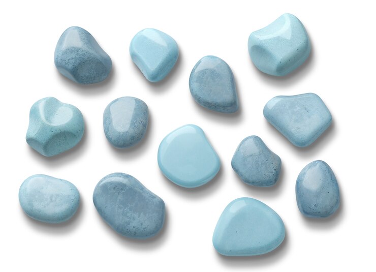 PSD gratuito se han aislado varias piedras de forma