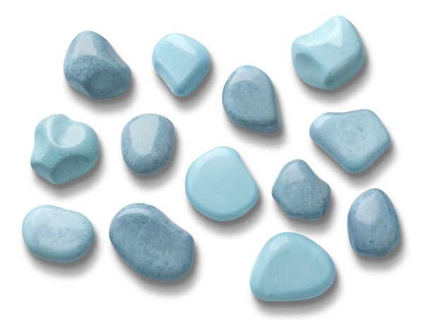 Se han aislado varias piedras de forma