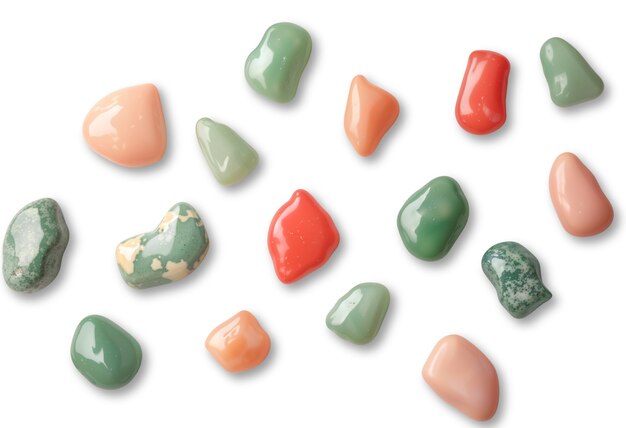 Se han aislado varias piedras de forma