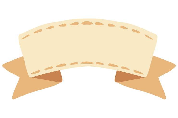 PSD gratuito hand drawn ribbon