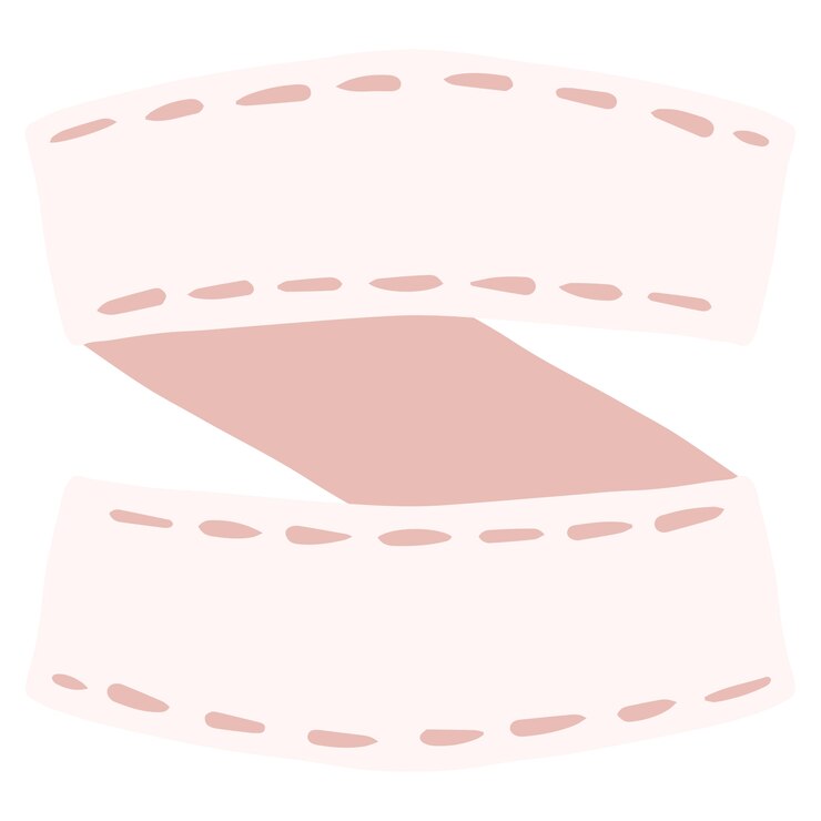 PSD gratuito hand drawn ribbon