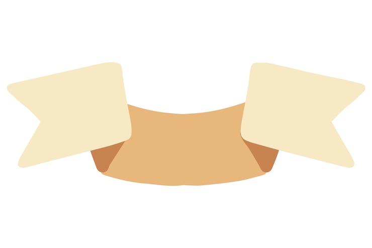 PSD gratuito hand drawn ribbon