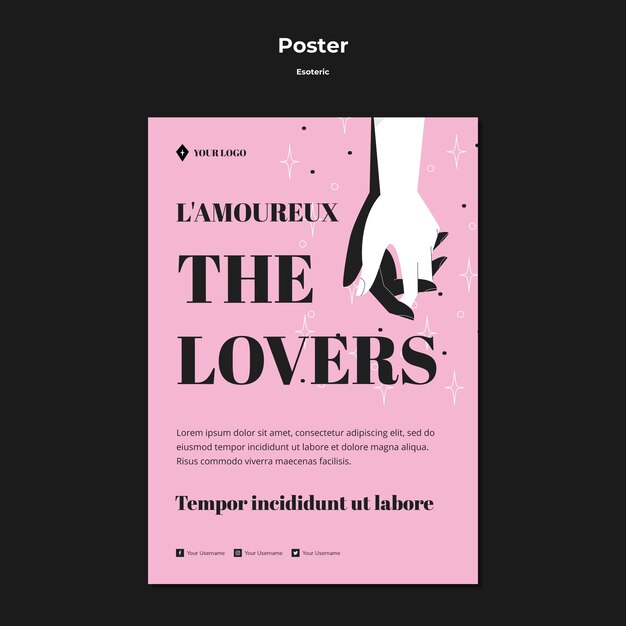 Hand in hand de liefhebbers poster