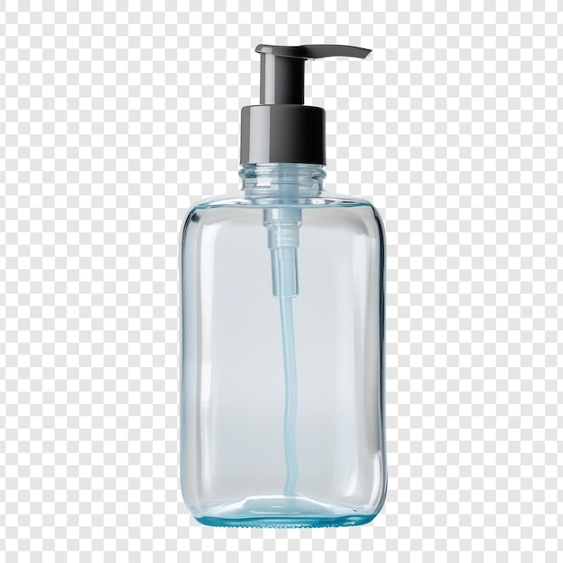 Gratis PSD handsanitizer fles geïsoleerd op transparante achtergrond