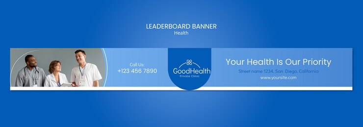 PSD Gratis health template design