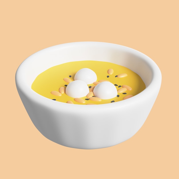 Heerlijke koreaanse soep icoon