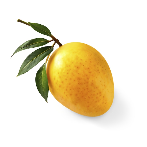 Heerlijke mango in de studio.