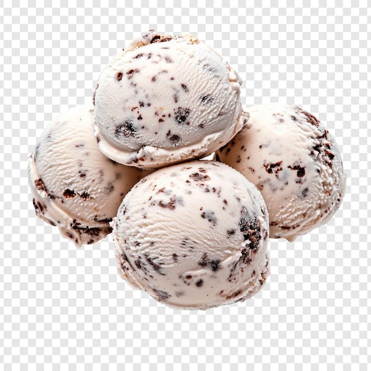 Gratis PSD heerlijke, romige koekjes, ijsjes.