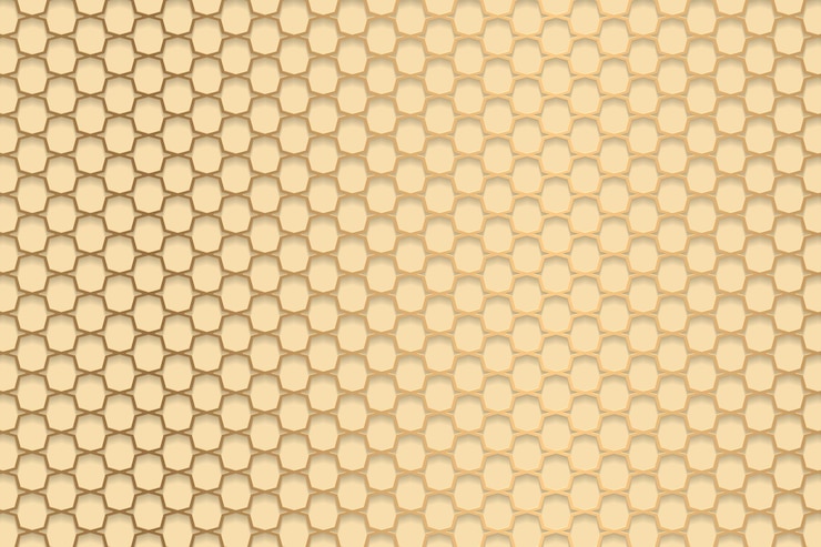 PSD Gratis hexagon background color can be changed