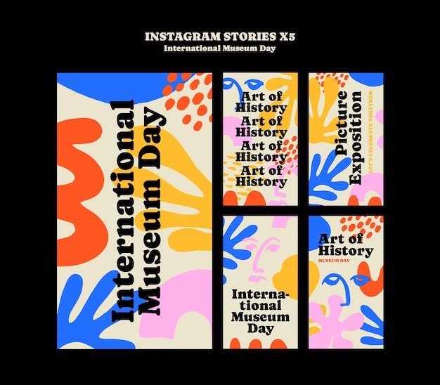 Historias del día internacional de los museos en Instagram