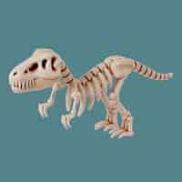 Gratis PSD historisch museum dinosaurus skelet icoon